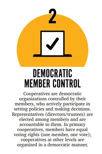 Principal 2 Democratic Member Control